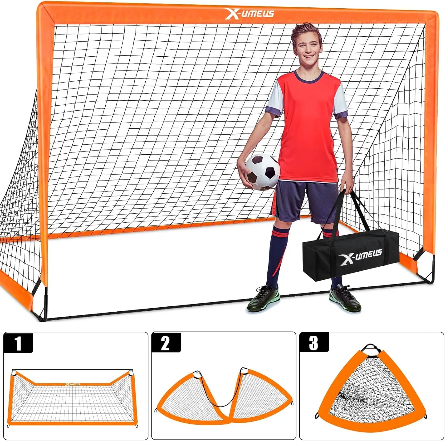 Soccer Goals for Backyard, 4' x 3' Goal Training Equipment