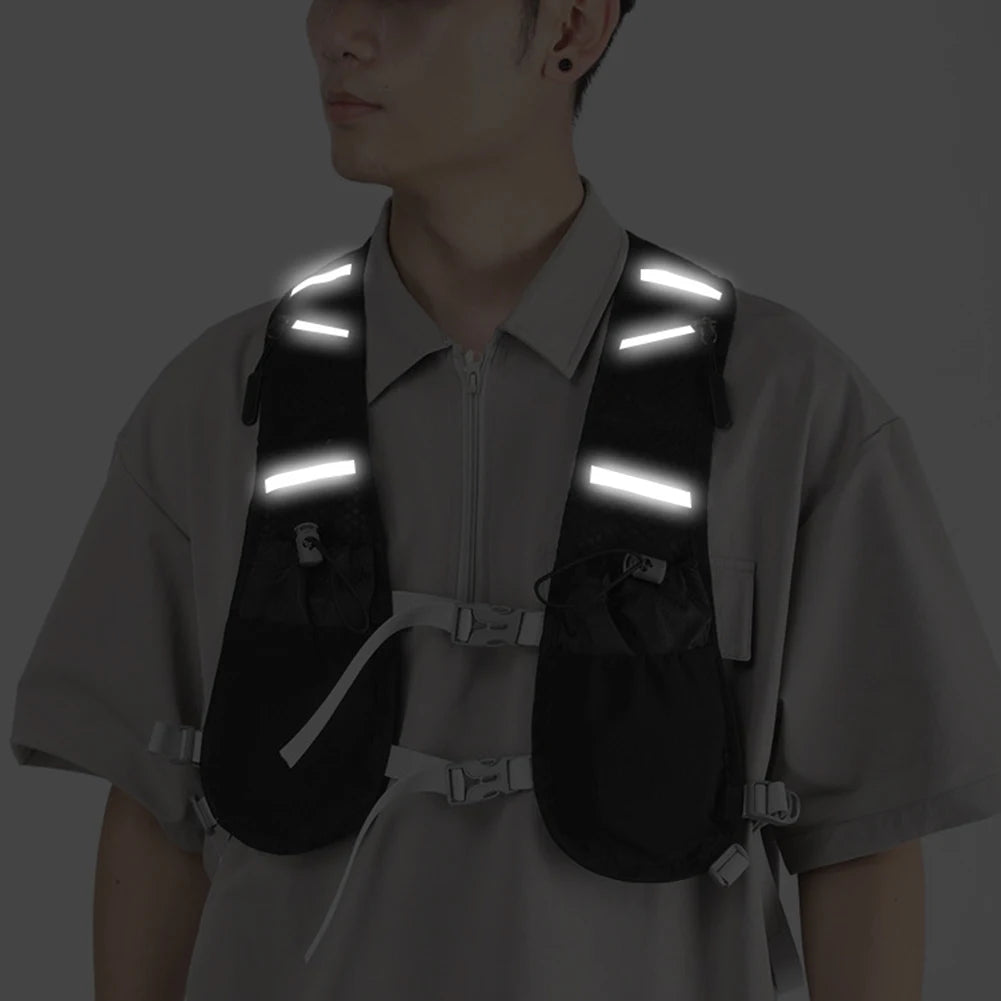 Hydration Running Vest Reflective Lightweight Cycling Backpack