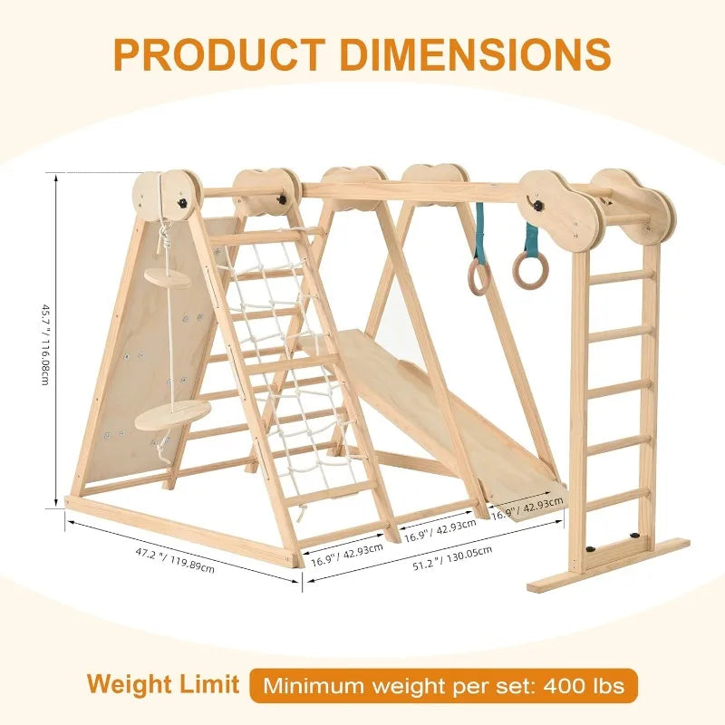 Indoor Playground Jungle Gym, 1-6 Years