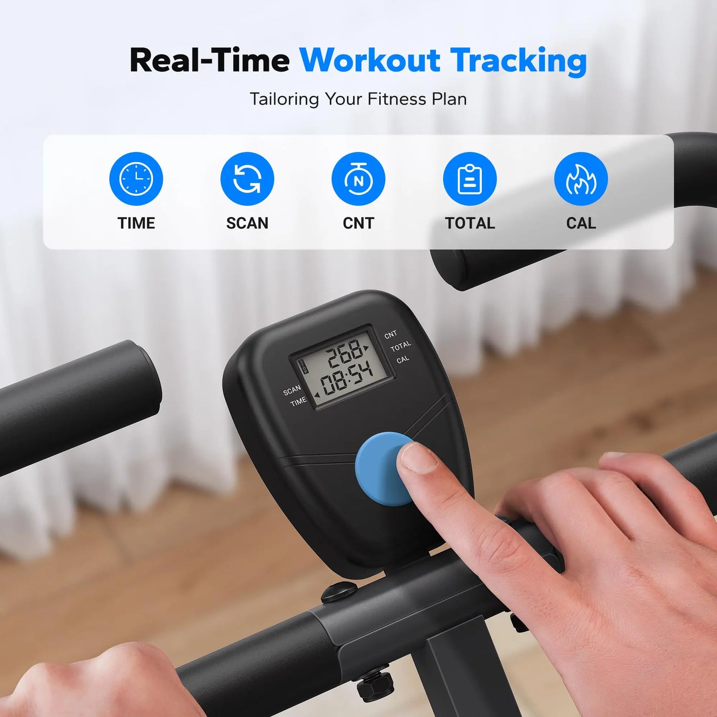 Squat Machine 2 in1 Squat Rowing Machine Easy Setup
