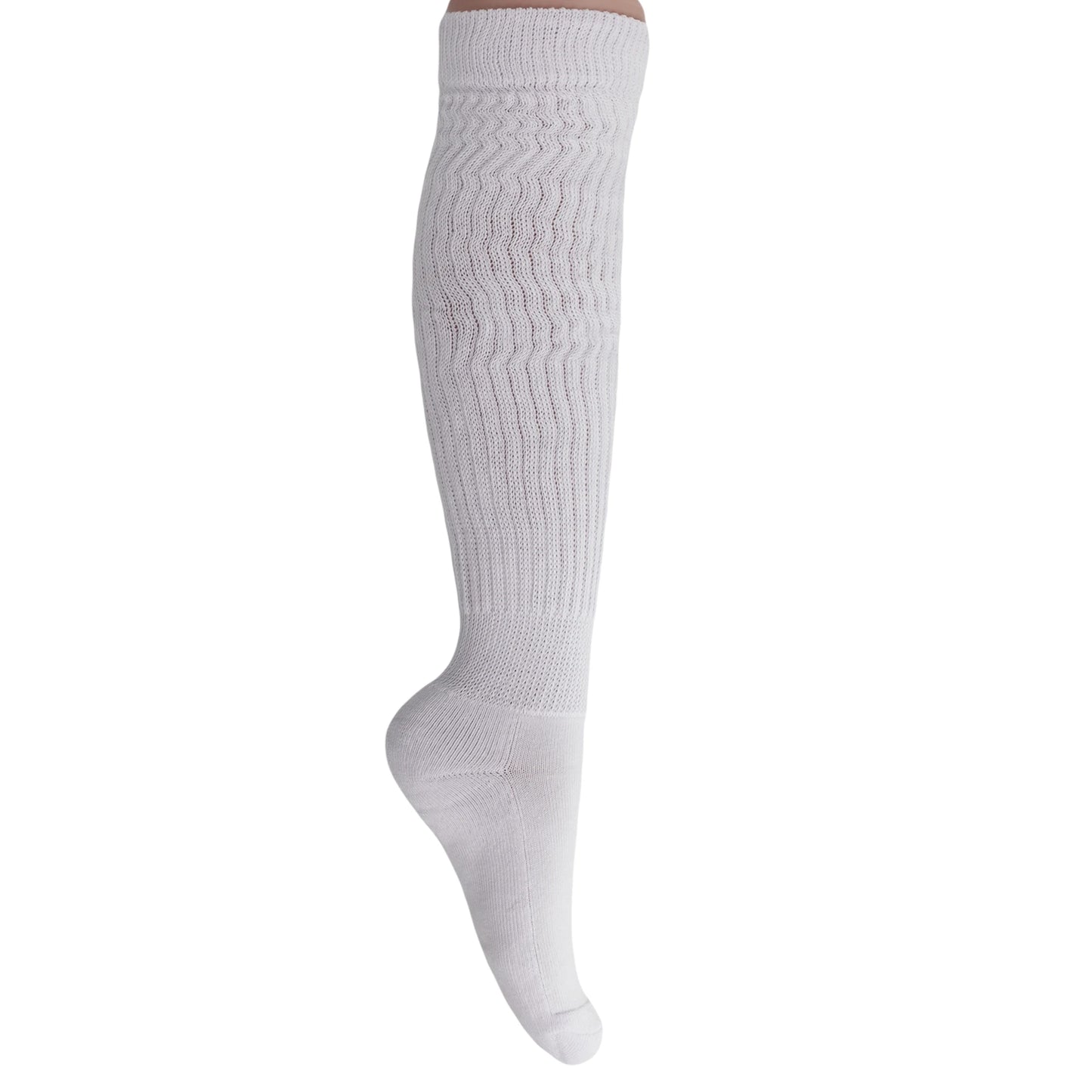 Women's Extra Long Slouch Scrunch Socks Fits Shoe Sizes 5-10