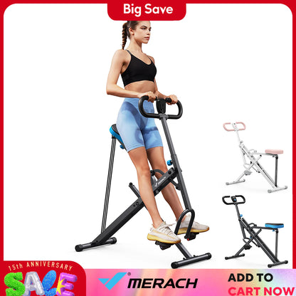 Squat Machine 2 in1 Squat Rowing Machine Easy Setup