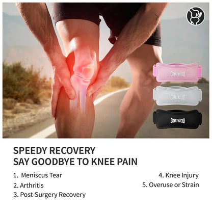 2PC/1Pair Patella Knee Adjustable Knee Straps Pain Relief