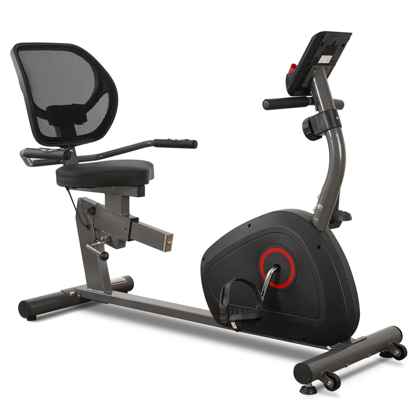 Recumbent Exercise Bike Sturdy Quiet 8 Levels Large seat