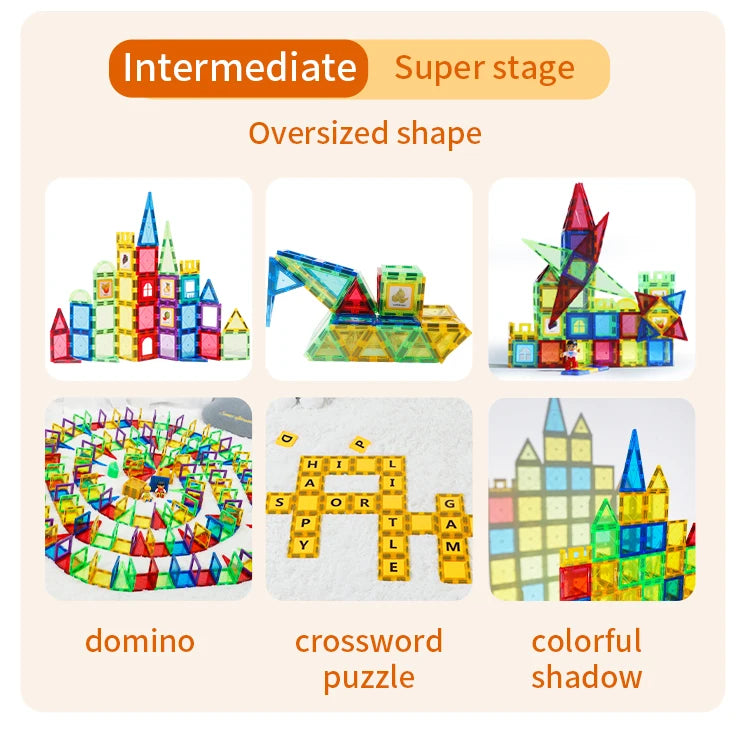 Romboss Magnetic Building Blocks, Sheet Construction set