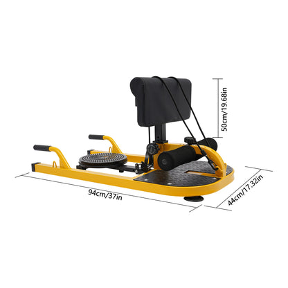 Deep Squat Machine: Adjustable Backrest & Leg Hook