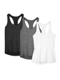 3 Pcs Women Sport tank Tops Loose Quick Dry