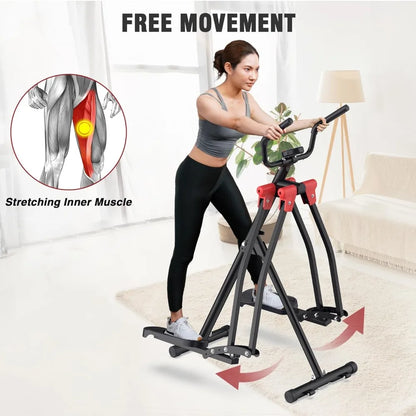Air Walk Elliptical Glider Machine