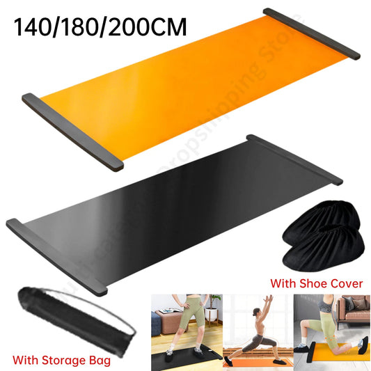 140/180/200CM Sliding Mat Sport Fitness Glide