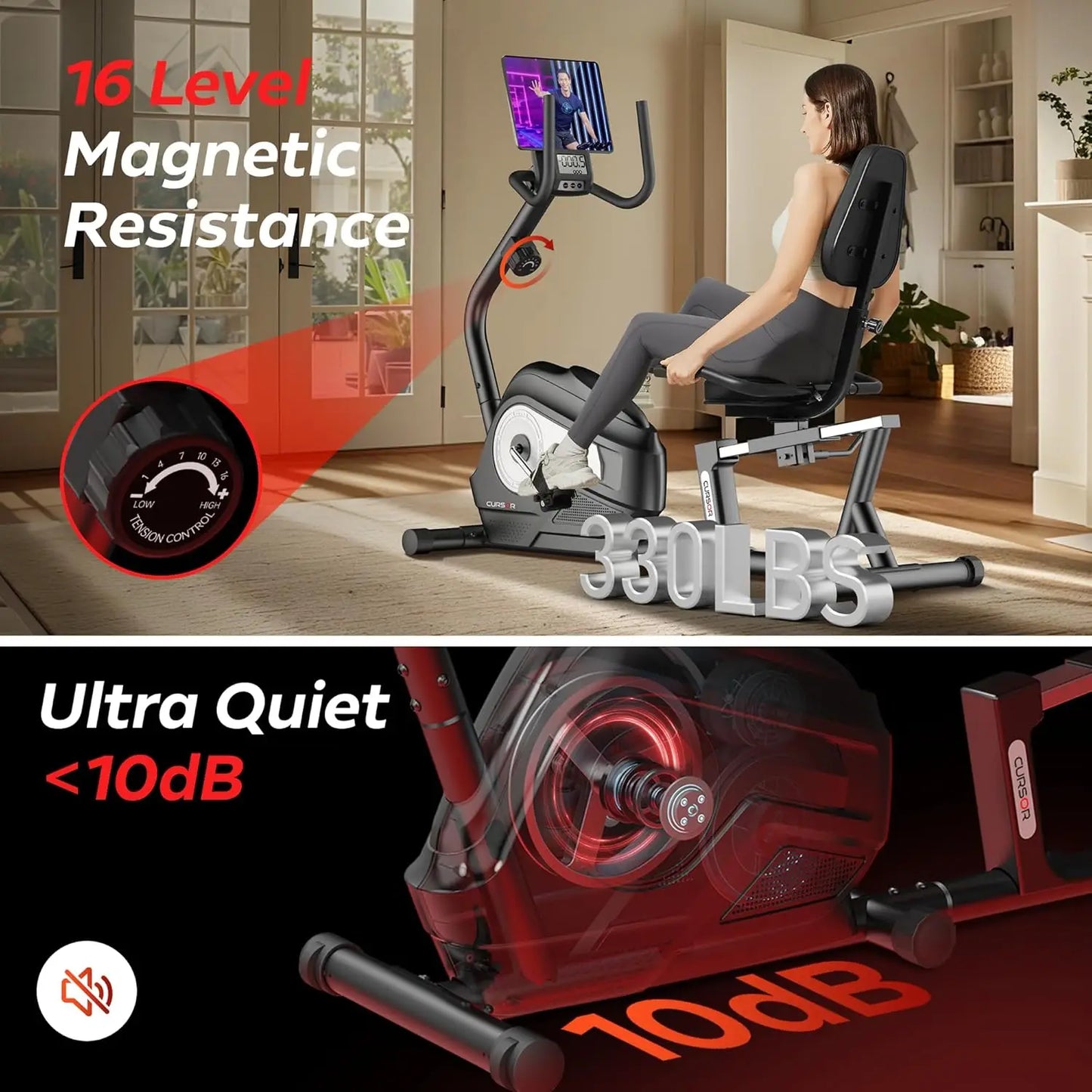 Stationary Bike for Home, Indoor Cycling