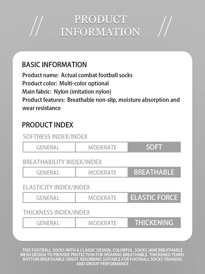 5 Pairs Short Men Women Anti-slip Football Socks