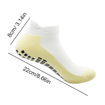 5 Pairs Short Men Women Anti-slip Football Socks