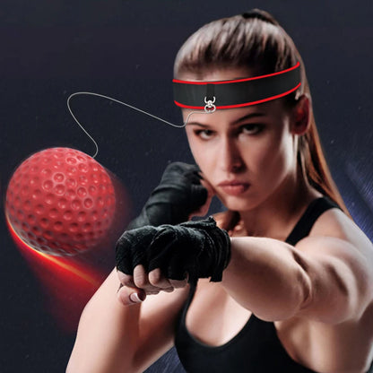 Boxing Training Ball Gear with Adjustable Headband