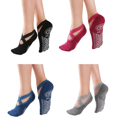 1 Pair High Quality Anti-Slip Breathable Cotton Ankle socks
