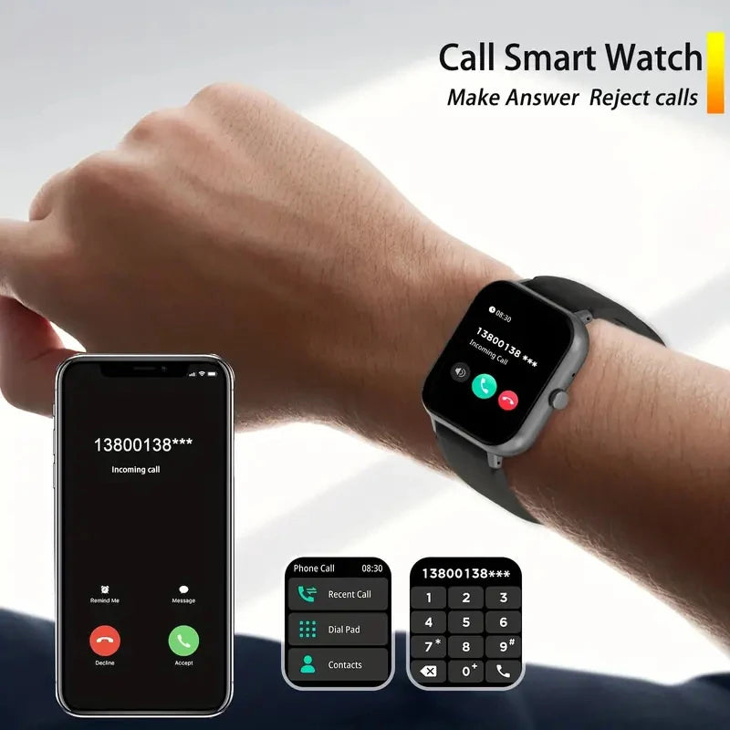 Smart watch, wireless calling/dial, multi-Sport mode