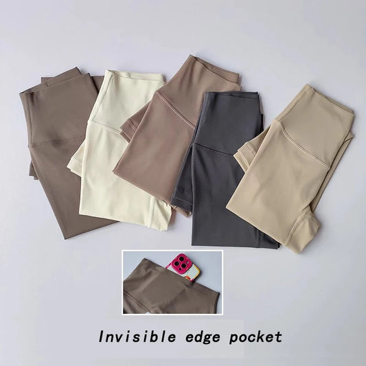 High-End Women's Naked Feeling Leggings Soft