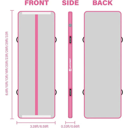 Inflatable Mat Tumble Track in 10ft 13ft 16ft 20ft 23ft with Builtin Air Pump