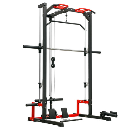 Multi-Function Power Cage with Lat Pull down