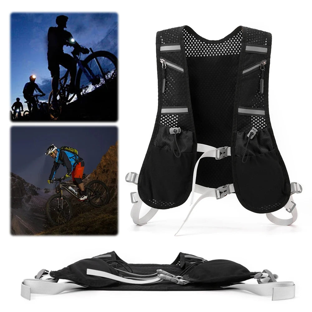 Hydration Running Vest Reflective Lightweight Cycling Backpack