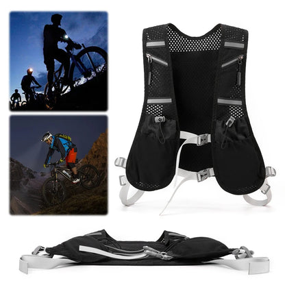 Hydration Running Vest Reflective Lightweight Cycling Backpack