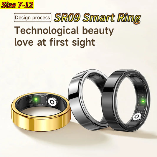 SR09 Smart Ring Health Tracker Bluetooth-Compatible 5.1