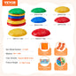 SucceBuy 6 PCS Kids Turtle Balance Stepping Stones