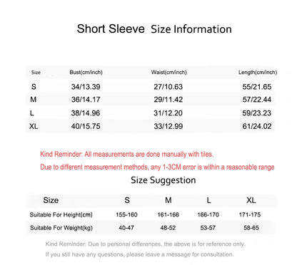 Sportswear Leggings Crop Top Short Sleeves