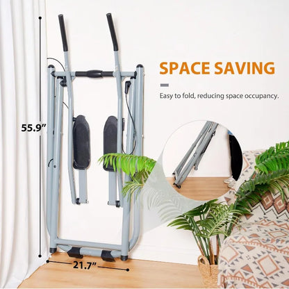 Electronic Meter Elliptical Glider, Foldable Storage