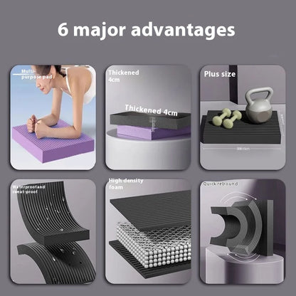 Thick Anti-slip Mat Knee Core Strength Training