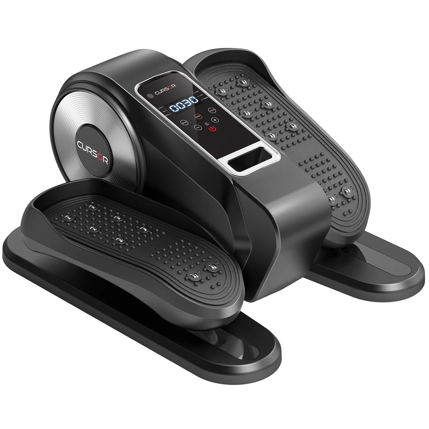 Compact Electric Elliptical Machine with Remote, 12-Speed