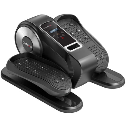Compact Electric Elliptical Machine with Remote, 12-Speed