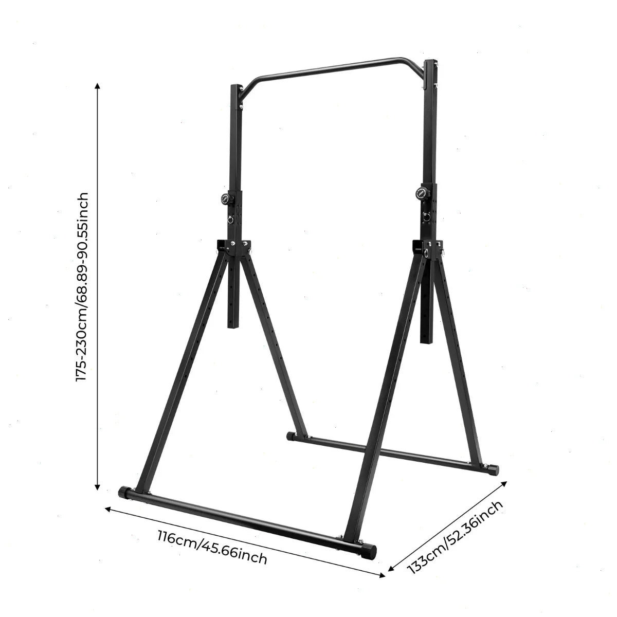 Pull-Up Bar, Single Bar, Doorway Adjustable
