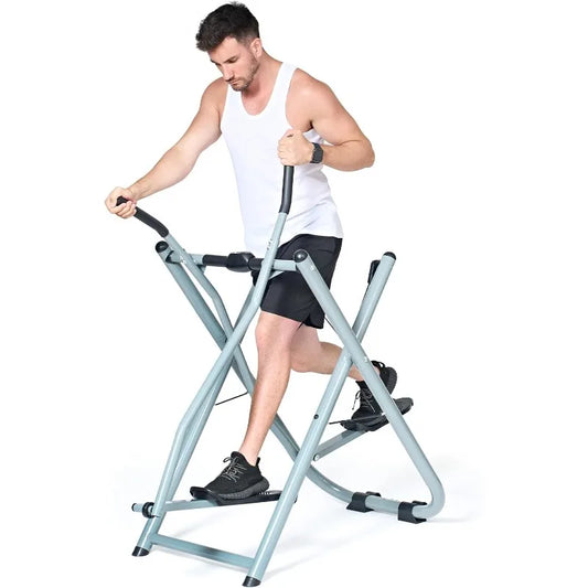 Electronic Meter Elliptical Glider, Foldable Storage