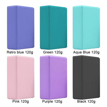 Colored EVA Block Brick Non-Slip Body Shaping