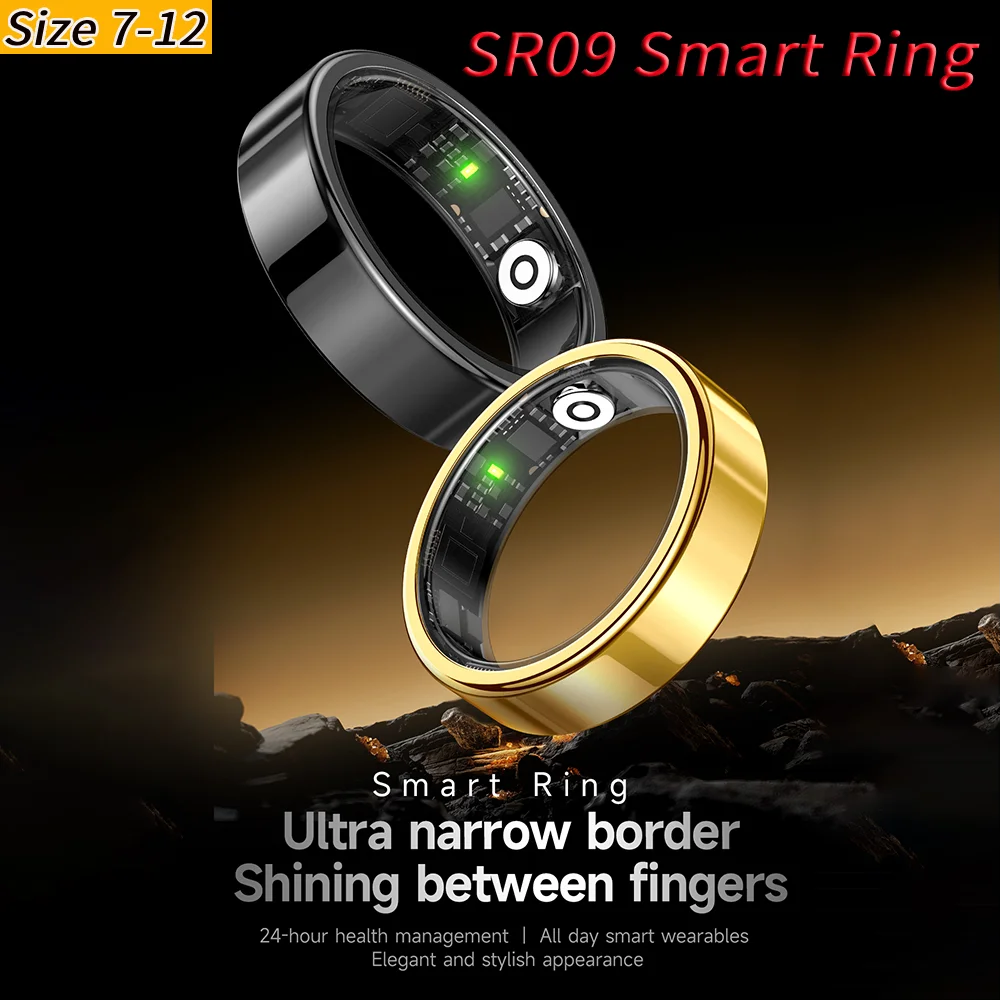 SR09 Smart Ring Health Tracker Bluetooth-Compatible 5.1