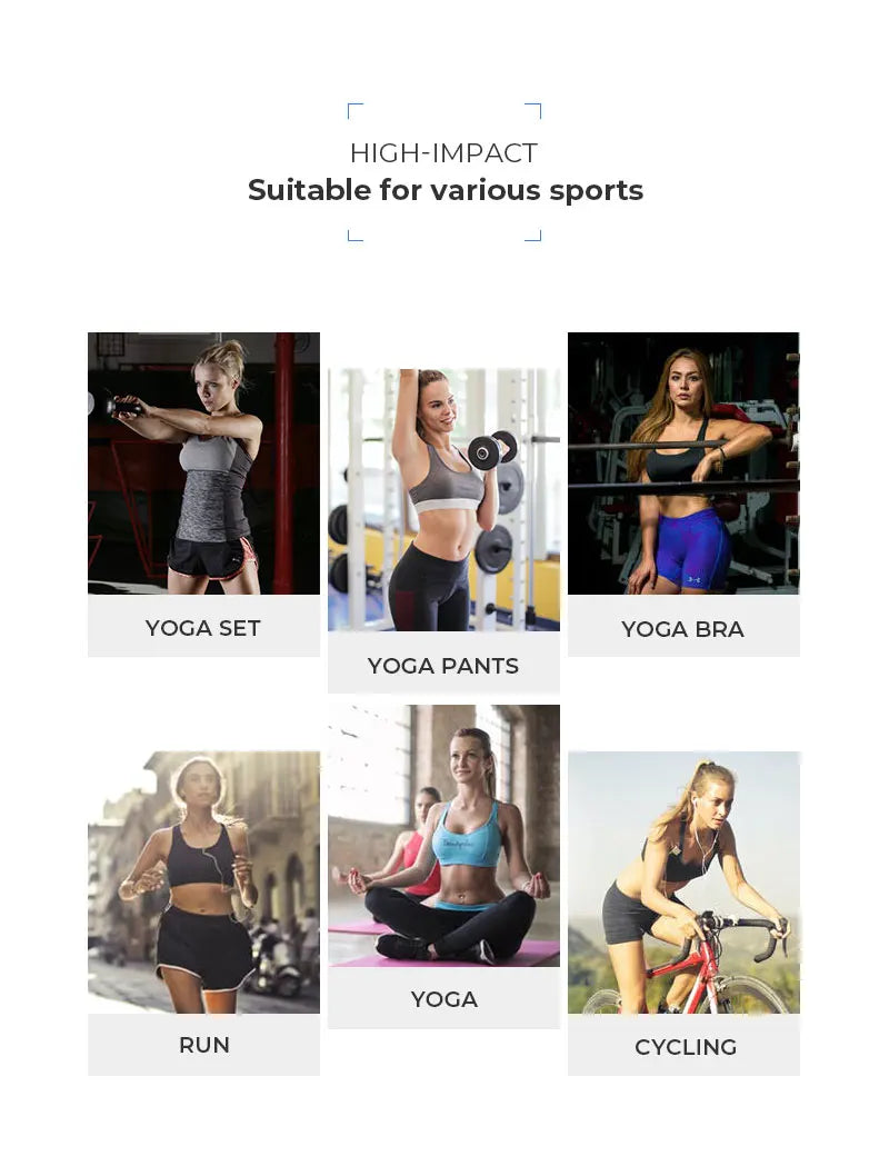2 Pieces Women Yoga workout Set