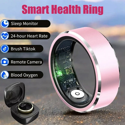 Smart Ring, Heart Rate, Blood Oxygen & Sleep monitor