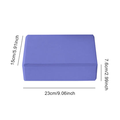 Colored EVA Block Brick Non-Slip Body Shaping