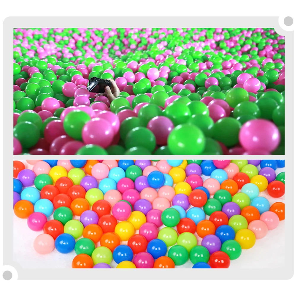 100PCS Outdoor Sport Ball Colorful Soft Water Pool