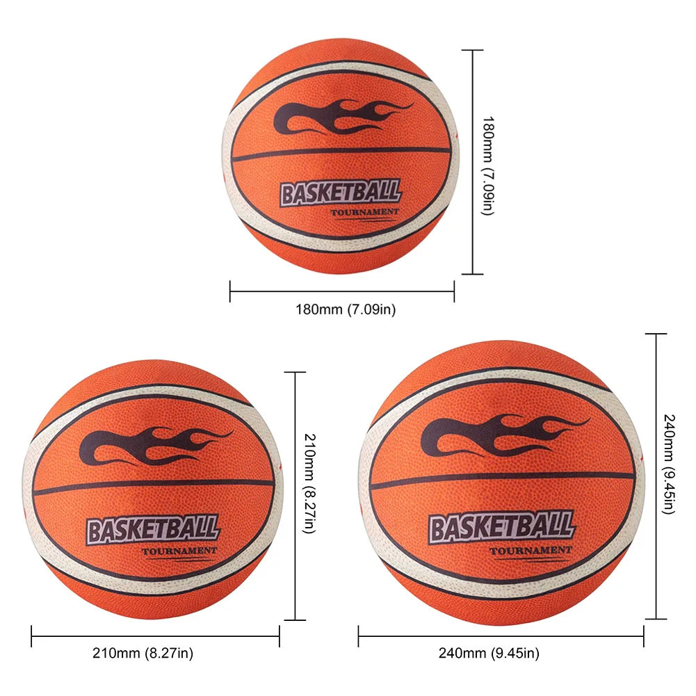 Indoor Silent Basketball & Ball Hoop High-Resilience