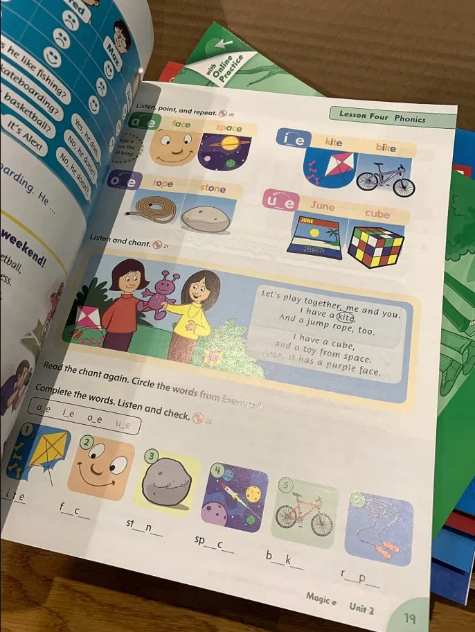 2nd Edition Family and Friends Level 1 to 6 work books