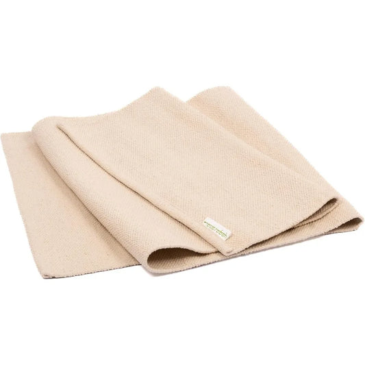 Organic Cotton Mat Non Slip Hand Woven