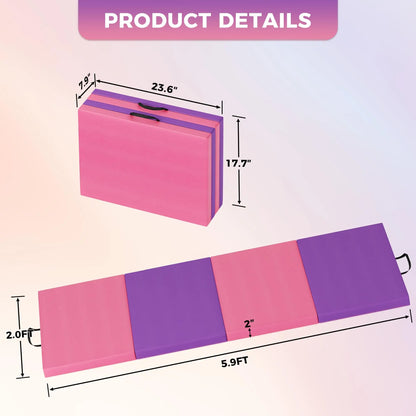 Gymnastics Mat,4-/5-fold Exercise Tumbling Mats
