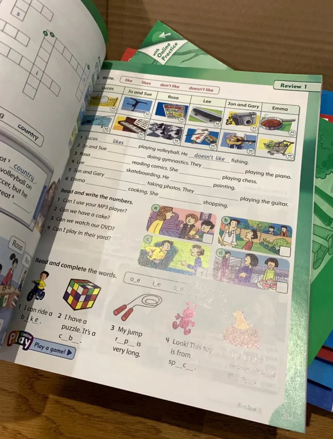 2nd Edition Family and Friends Level 1 to 6 work books