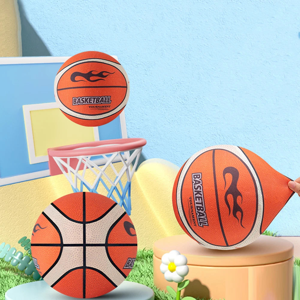 Indoor Silent Basketball & Ball Hoop High-Resilience