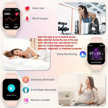 SENBONO Life3 Bluetooth Health Monitor Waterproof Smartwatch
