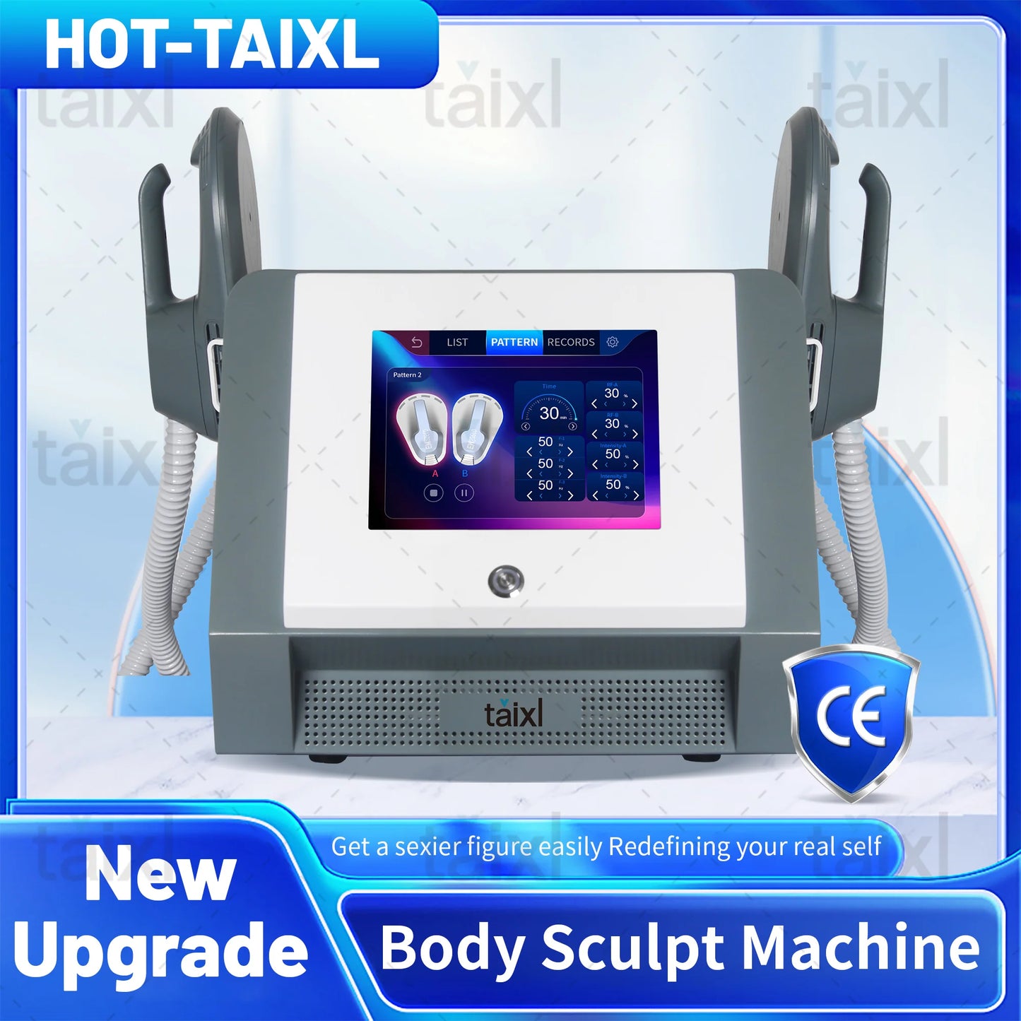 6500W 14 Tesla Fat Removal Contouring Muscle Electric