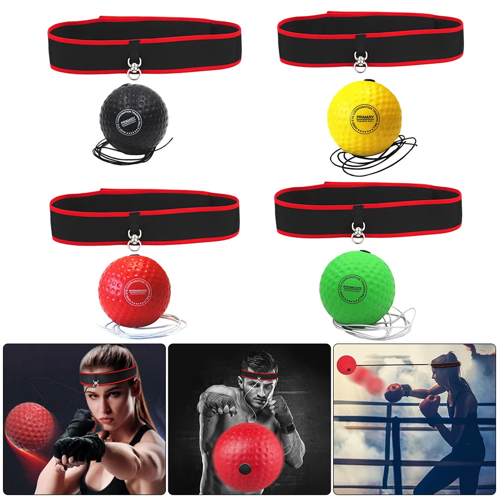 Boxing Training Ball Gear with Adjustable Headband