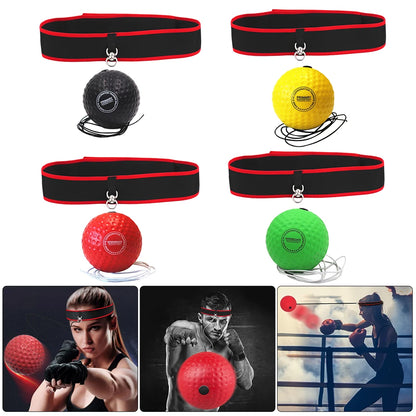 Boxing Training Ball Gear with Adjustable Headband