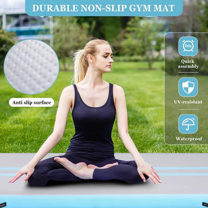 Inflatable Air Gymnastics Mat 10ft 13ft 16ft Tumbling Mats